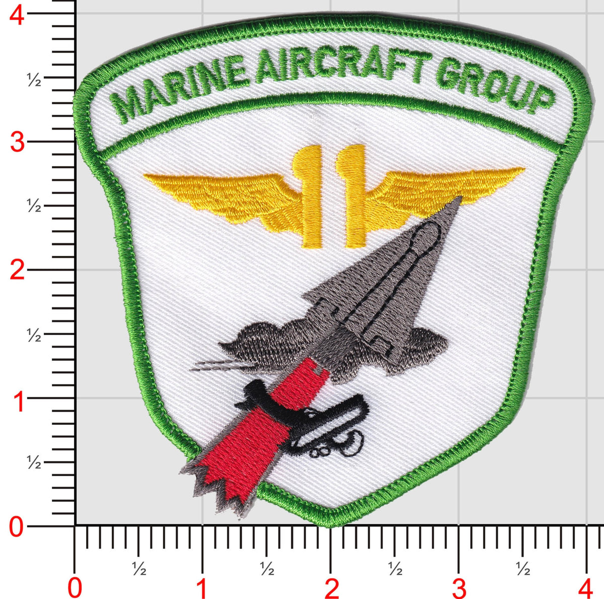 Officially Licensed USMC Marine Aircraft Group MAG-11 Patch
