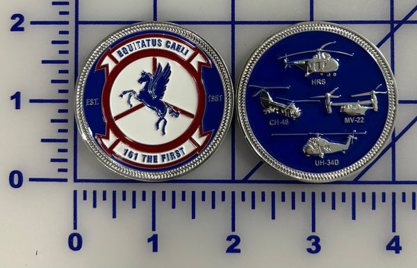 Official VMM-161 Greyhawks 161 The First Coin