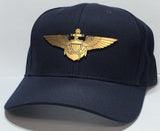 Navy and USMC Laser Cut Insignia Ball Caps