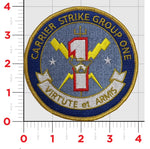 Officially Licensed Carrier Strike Group One patch