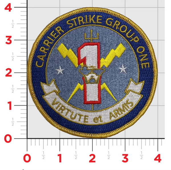 Officially Licensed Carrier Strike Group One patch