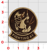 Official VFA-41 Black Aces "Chucker" Shoulder Patch