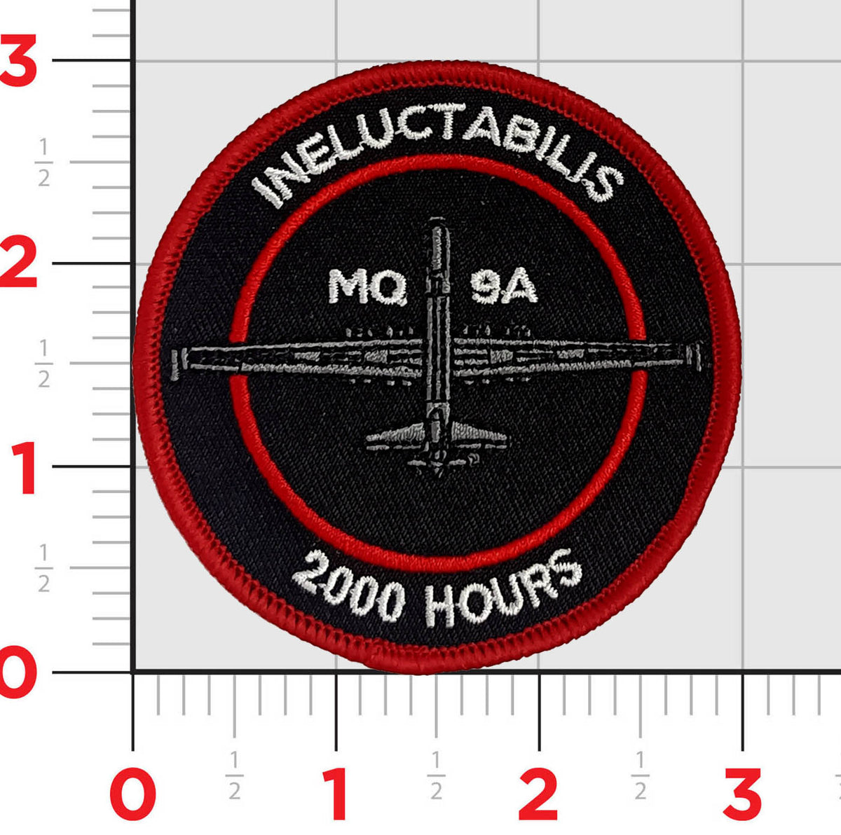 Official VMU-1 Watch Dogs Inelluctabilis MQ-9 Shoulder Patch