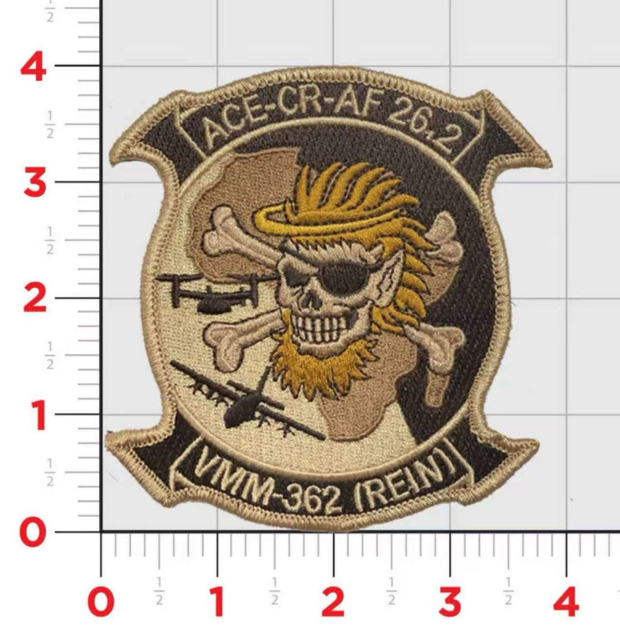 Official VMM-362 REIN Ugly Angels ACE 26.2 Africa Patch