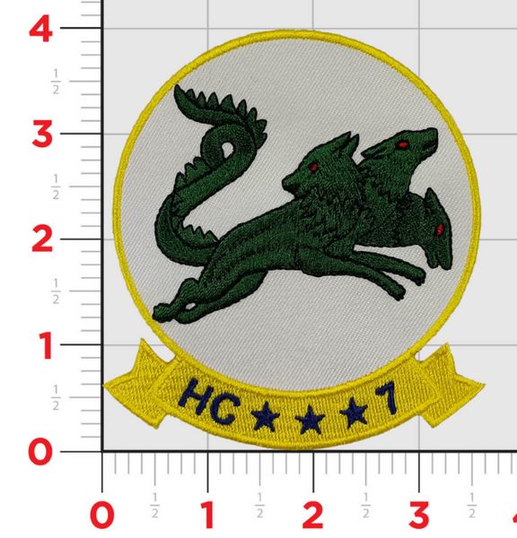Officially licensed HC-7 Sea Devils Squadron Patches