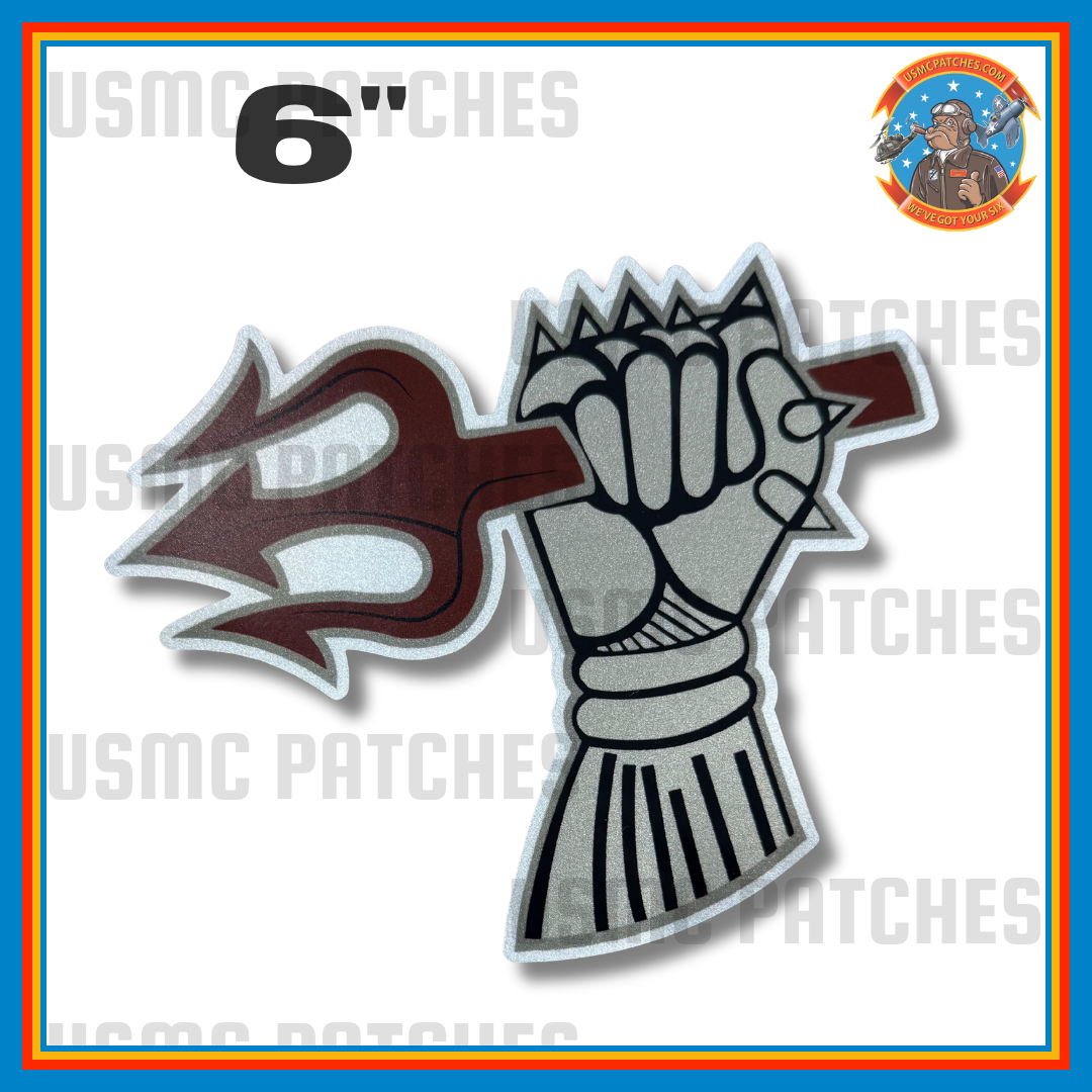 Official VP-46 Grey Knights 6" Reflective Sticker