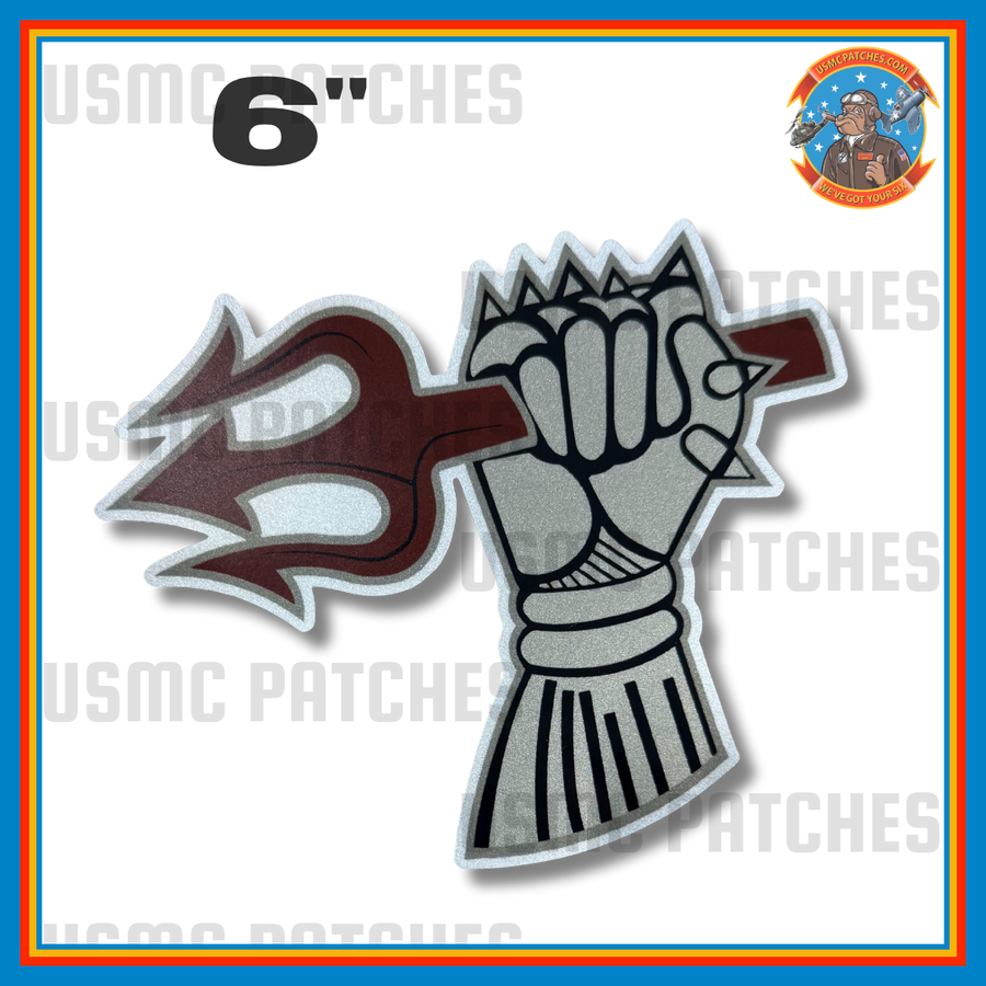 Official VP-46 Grey Knights 6" Reflective Sticker