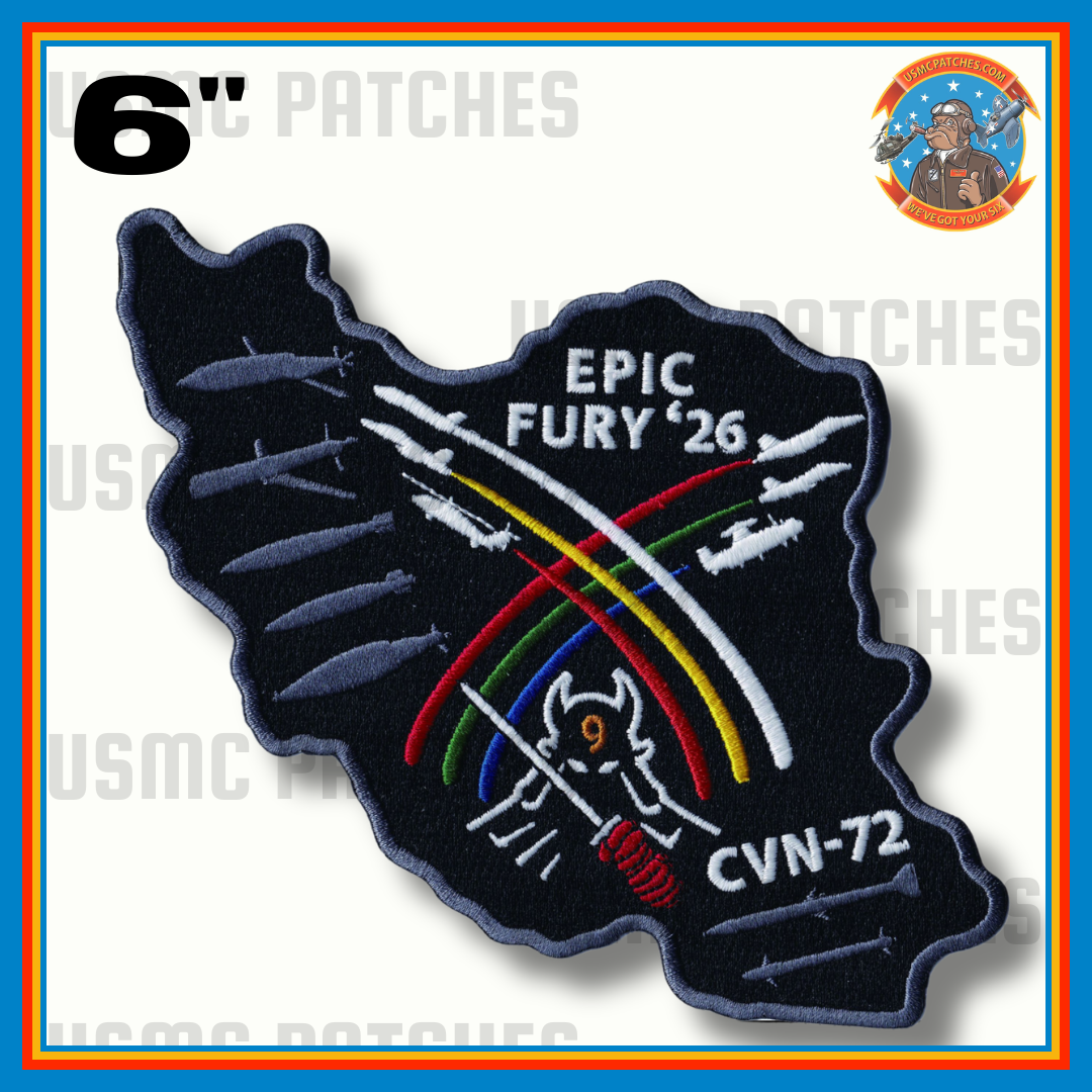 Official VFA-41 Black Aces Epic Fury '26 Cruise Patch