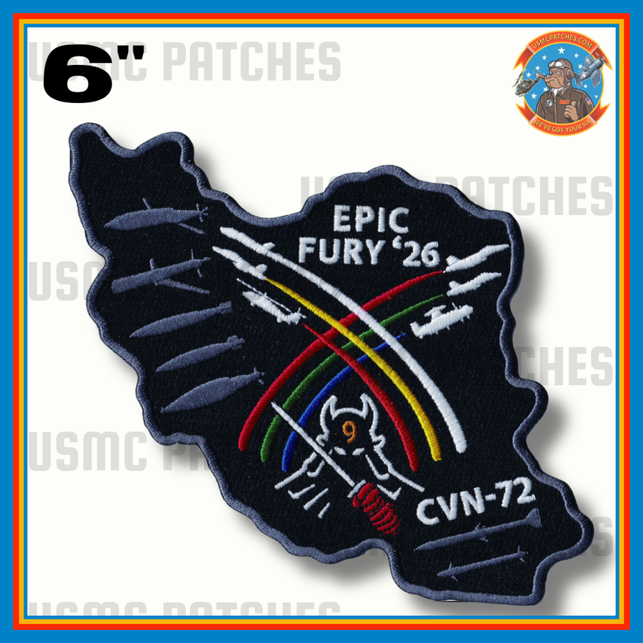 Official VFA-41 Black Aces Epic Fury '26 Cruise Patch