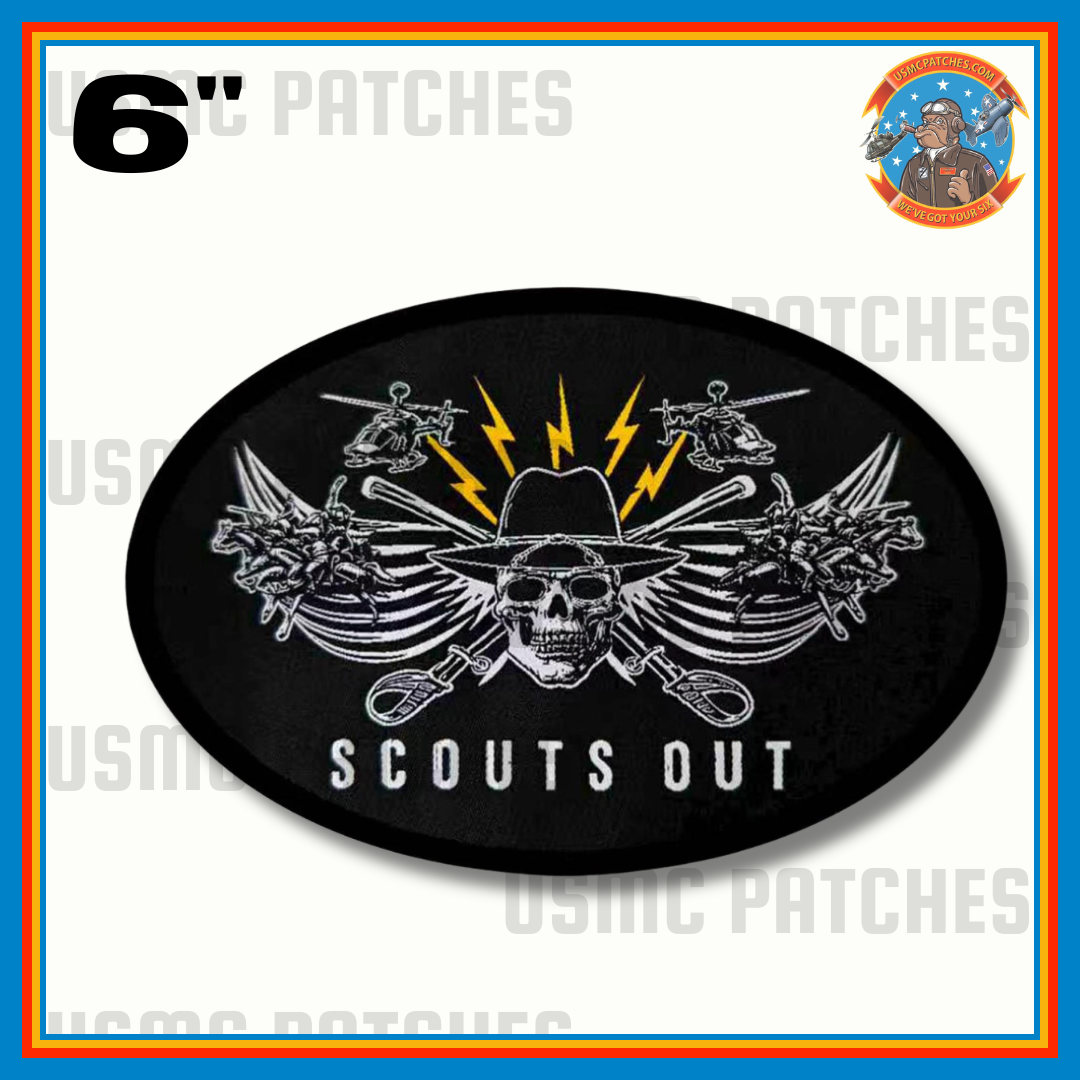 Official Cav Scouts Out Patch