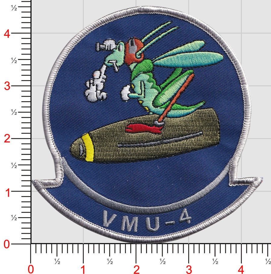 Officially Licensed USMC VMU-4 Throwback Patch