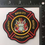 Official MWSS-273 Aircraft Rescue Firefighting patch
