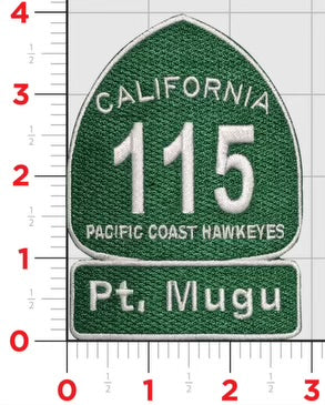 Official VAW-115 Liberty Bells PCH Point Mugu Pacific Coast Hawkeyes patch