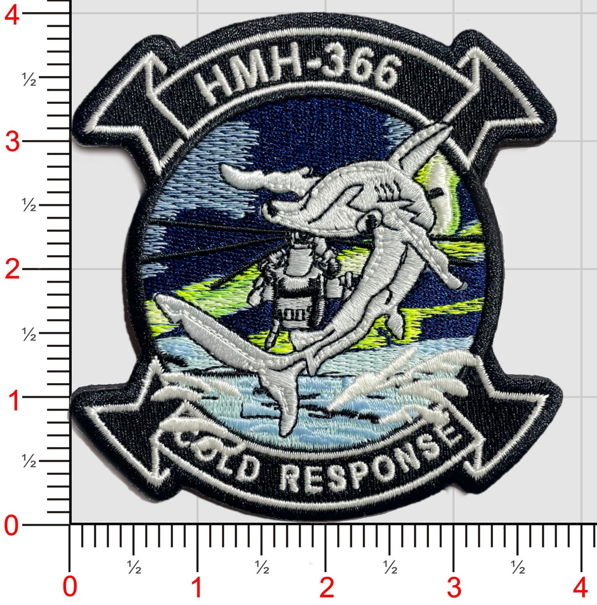 Buy Official HMH-366 Hammerheads O Patch | MarinePatches.com ...