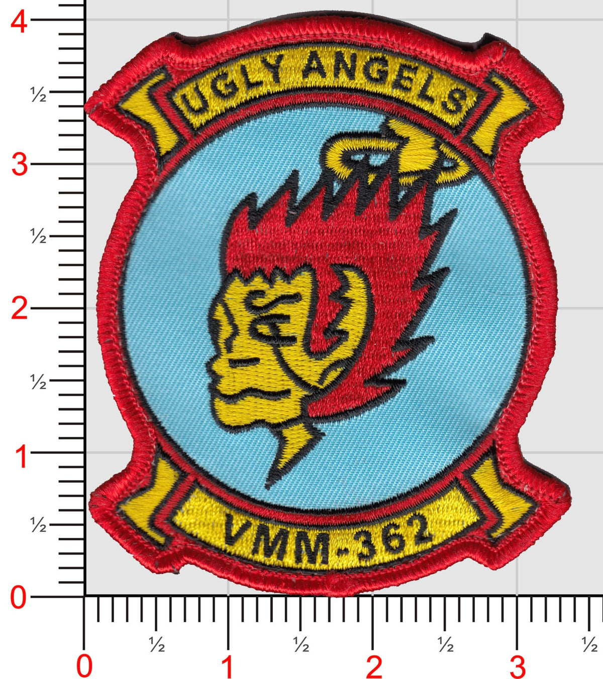 Officially Licensed USMC VMM-362 Ugly Angels Throwback Patch