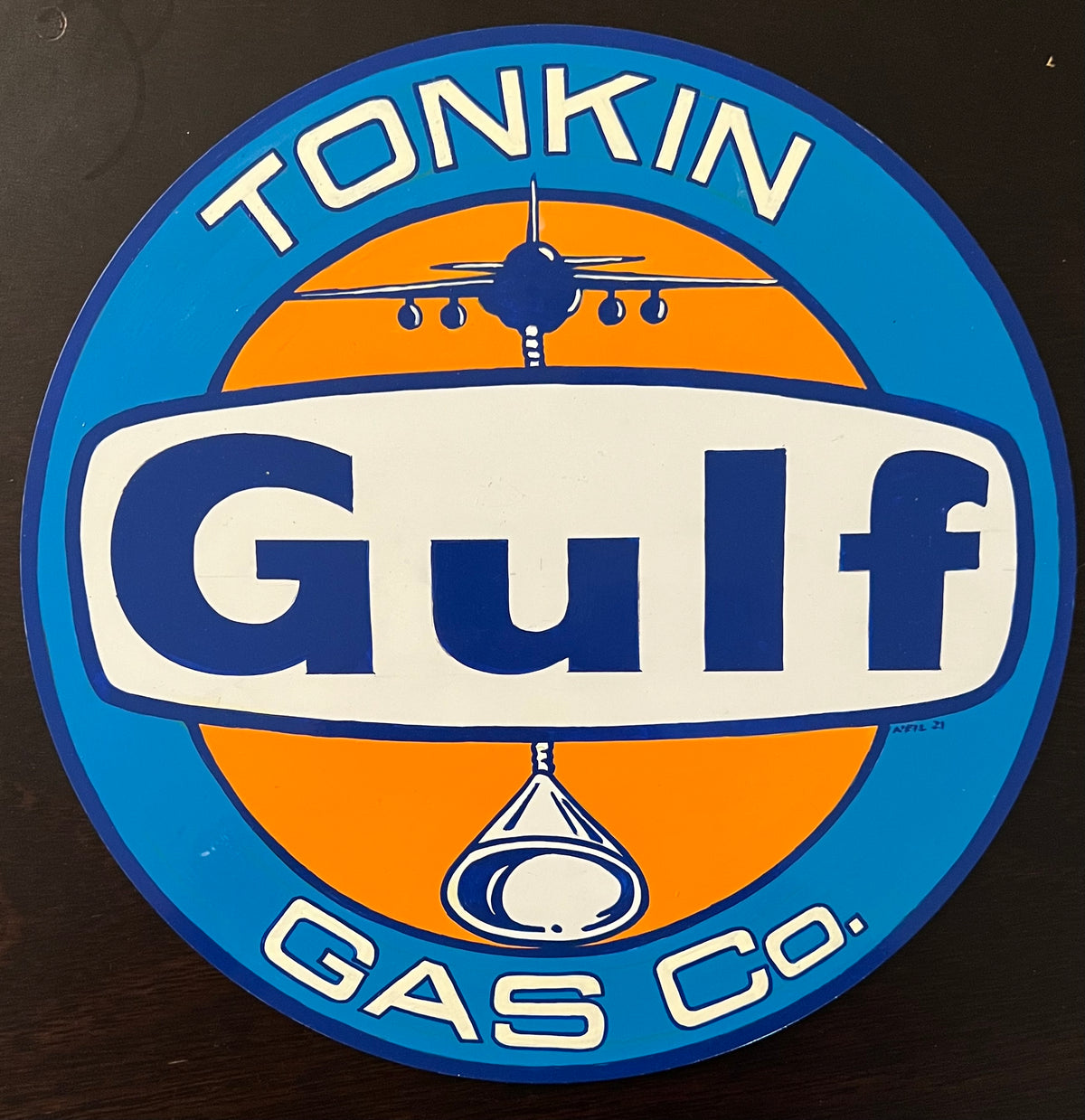 Hand Painted Metal Signs by Phantom Graphics