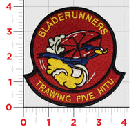 Officially Licensed Training Wing 5 TW-5 HITU Helicopter Instructor Training Unit Blade Runners Patches
