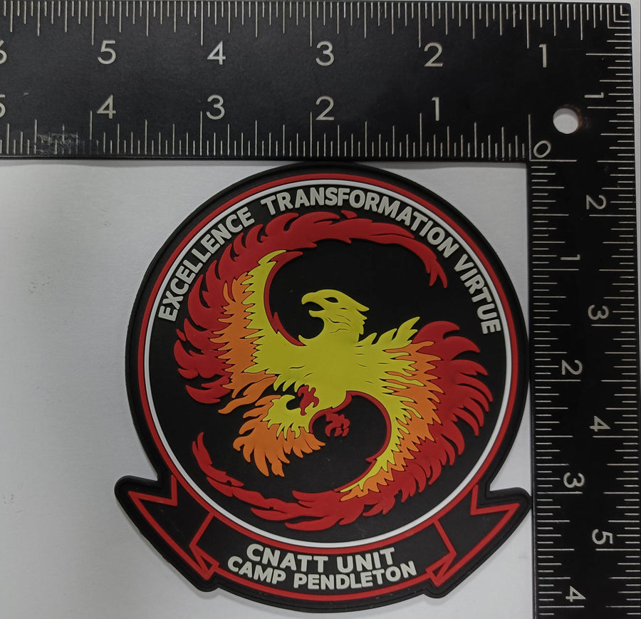 Officially Licensed USMC CNATT Unit Camp Pendleton PVC Patch