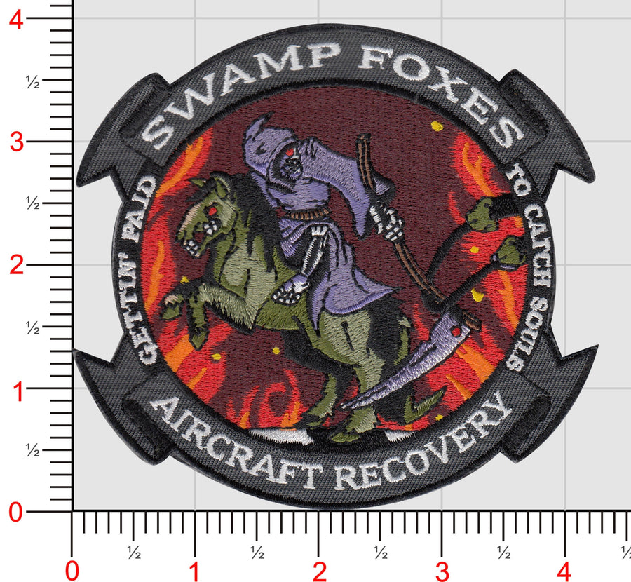 Official H & HS Beaufort Swamp Fox Aircraft Recovery Patch (B)
