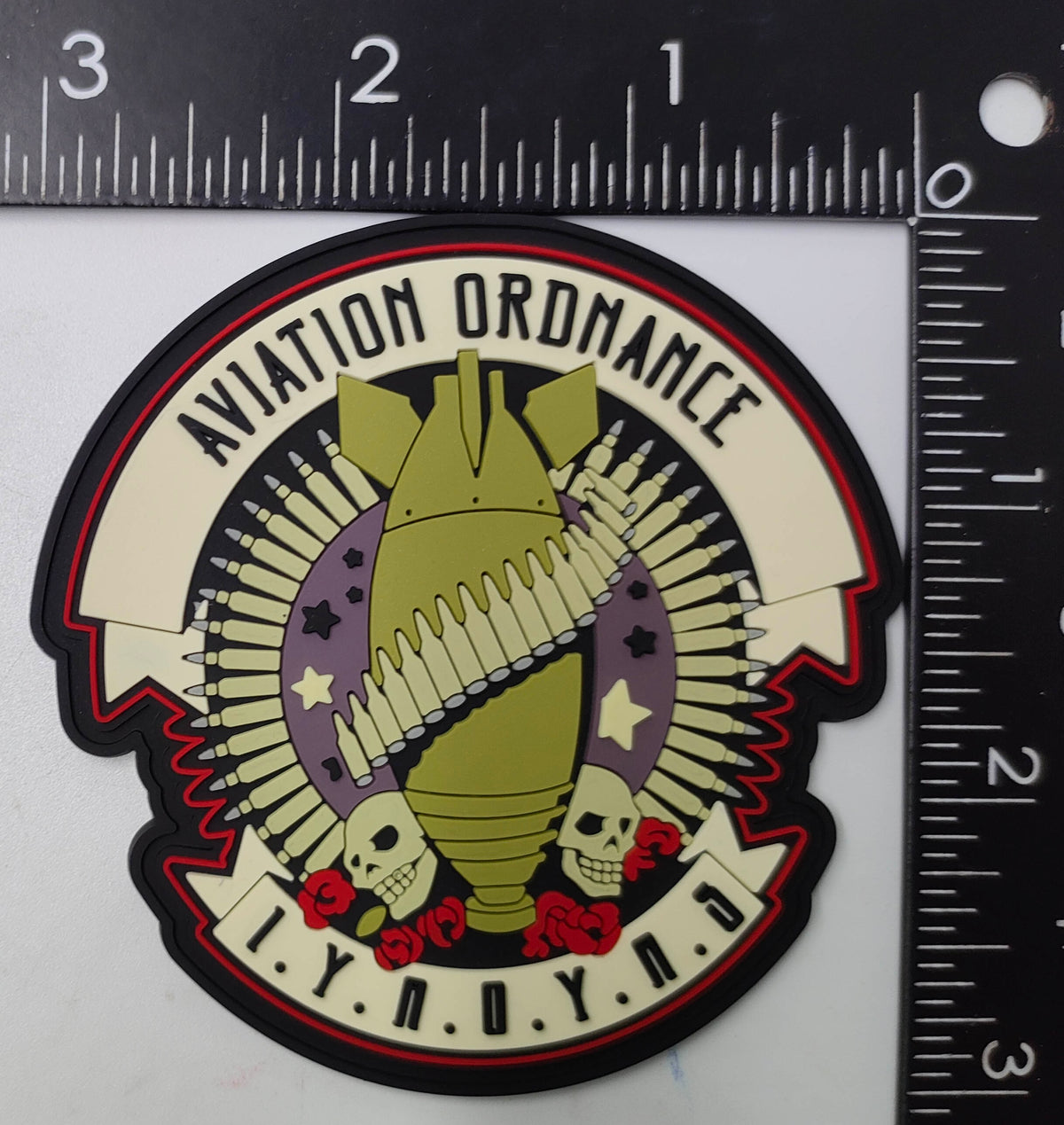 Aviation Ordnance IYAOYAS PVC shoulder patch