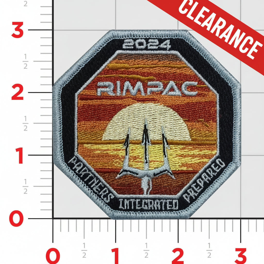 Officially Licensed RIMPAC 2024 Shoulder Patch