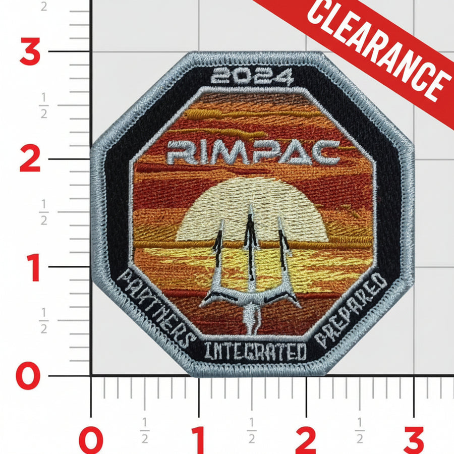 Officially Licensed RIMPAC 2024 Shoulder Patch