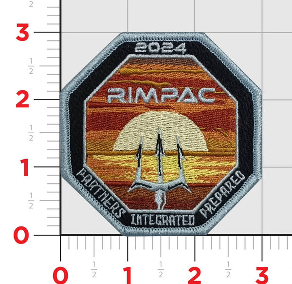 Officially Licensed RIMPAC 2024 Shoulder Patch