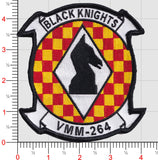 Officially Licensed USMC VMM-264 Black Knights Squadron Patch