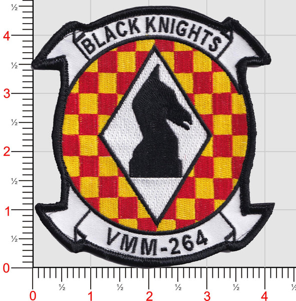 Officially Licensed USMC VMM-264 Black Knights Squadron Patch