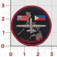 Official VMU-1 Cactus Air Force Philippines Shoulder Patch