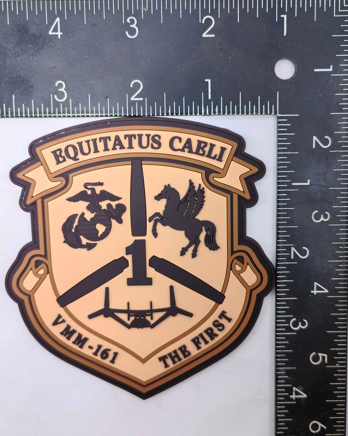 Official VMM-161 Greyhawks Squadron PVC Patches