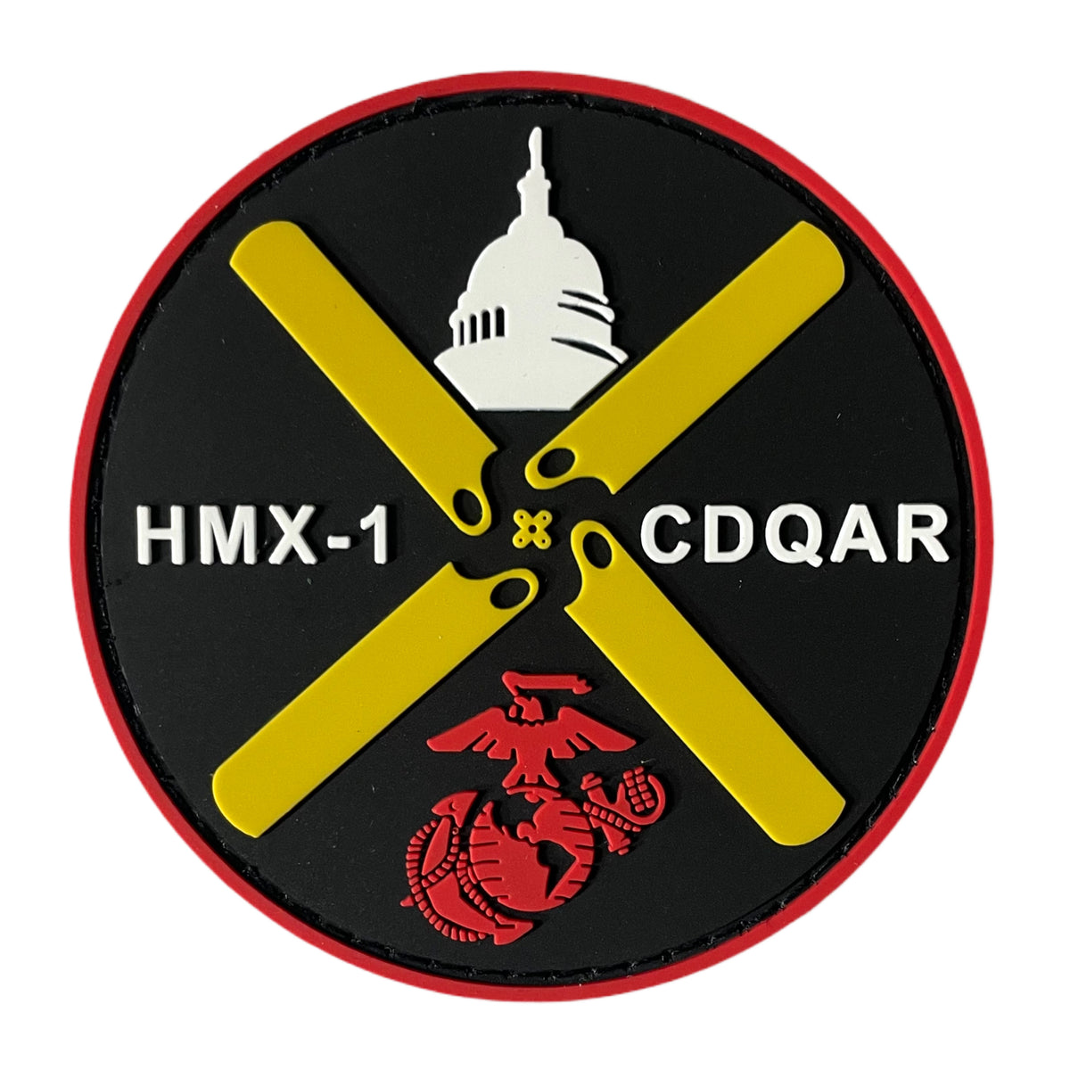 Officially Licensed HMX-1 NightHawks Flightline PVC Qual Patches