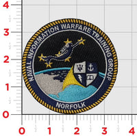 Officially Licensed US Naval Information Warfare Training Group Norfolk Patch
