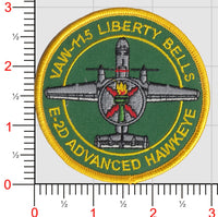 Official VAW-115 Liberty Bells E-2D Hawkeye Shoulder Patch