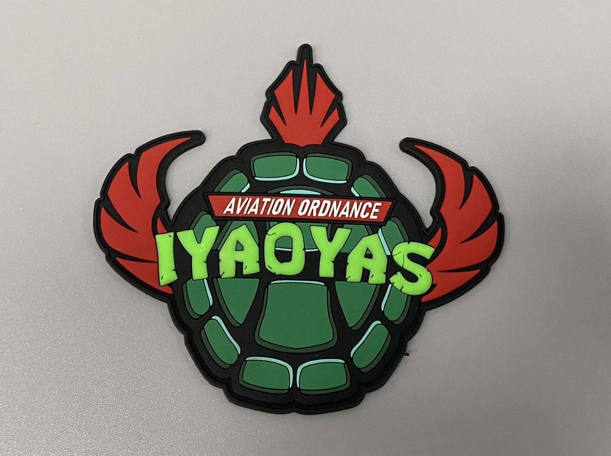 Aviation Ordnance IYAOYAS Turtle PVC Glow Patch
