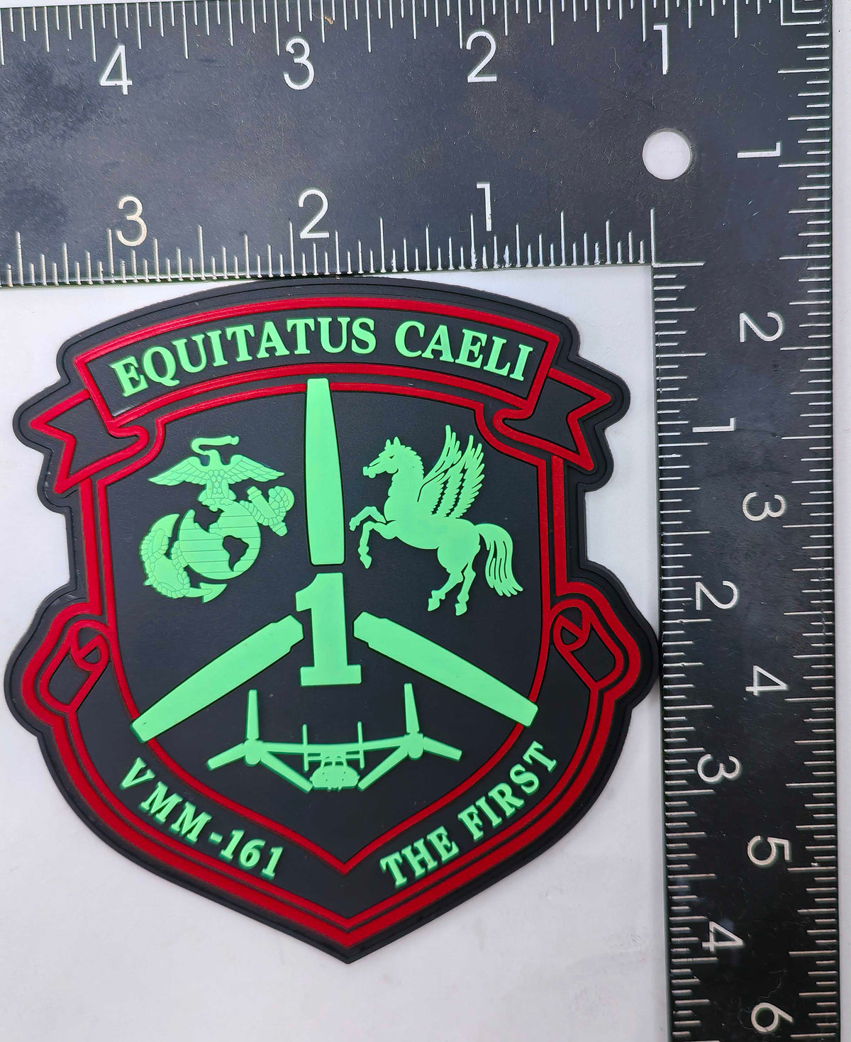 Official VMM-161 Greyhawks Squadron PVC Patches