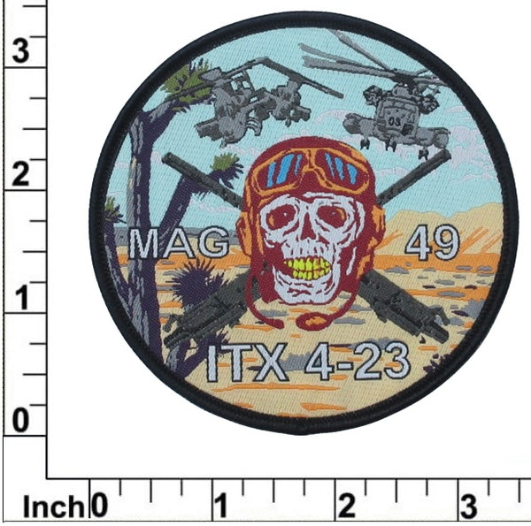 Official HMH-772 Hustlers ITX 4-23 Patch