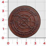Officially Licensed US Navy Maritime Weapons School leather patch