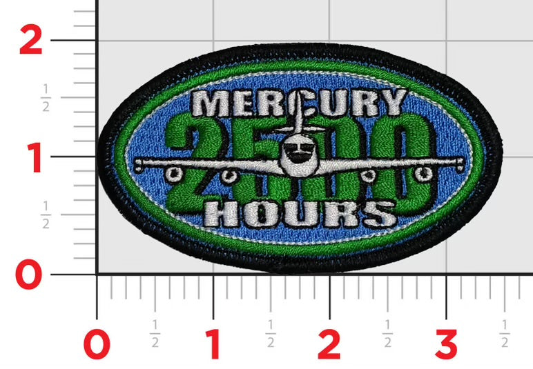Boeing 707 E-6B Mercury Hours Patches