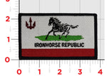 Official HMH-461 Ironhorse Republic Flag Patch