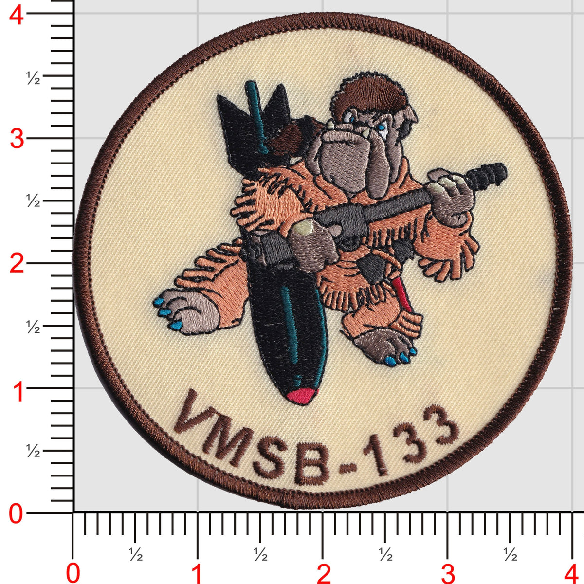 Officially Licensed USMC VMSB-133 Patch