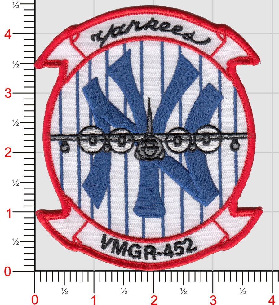 Officially Licensed USMC VMGR-452 New York Yankees Patch