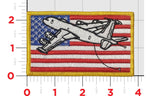 US Navy Boeing E-6B Mercury 707 US Flag Patch