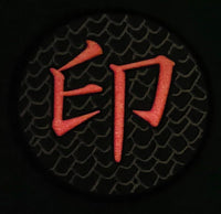 Official VMM-265 Dragons EP PVC glow Shoulder Patches