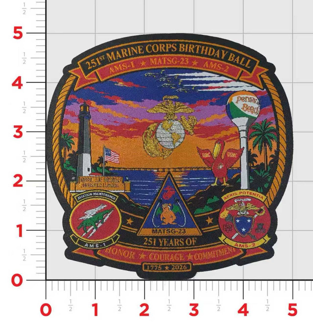 Official MATSG-23 251st Birthday Ball Patch