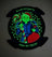 Official VMM-365 Blue Knights PVC glow Christmas patch