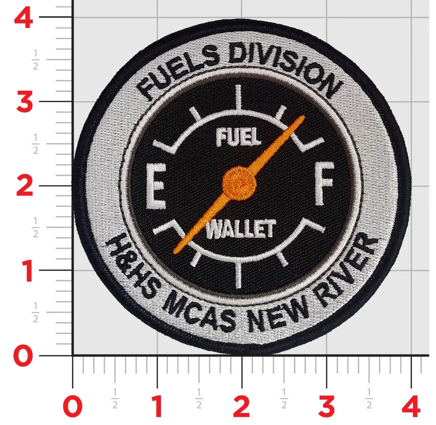 Official MCAS New River H&HS Fuels Division Patch (N)