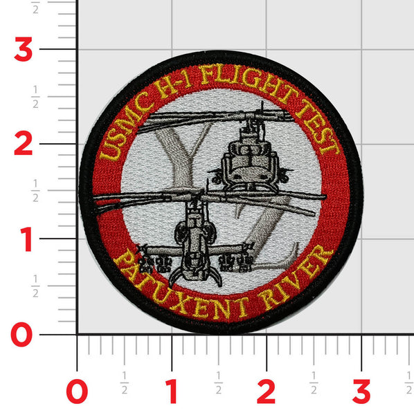 Official USMC H-1 Upgrades Test Flight patch