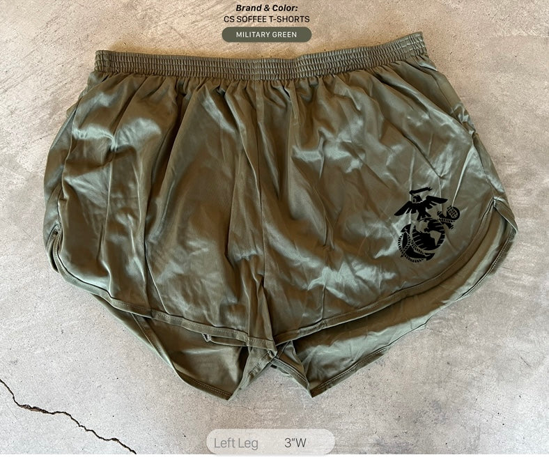 Officially Licensed USMC T-shirt / Silkie Short (Sold Separately or as Set)