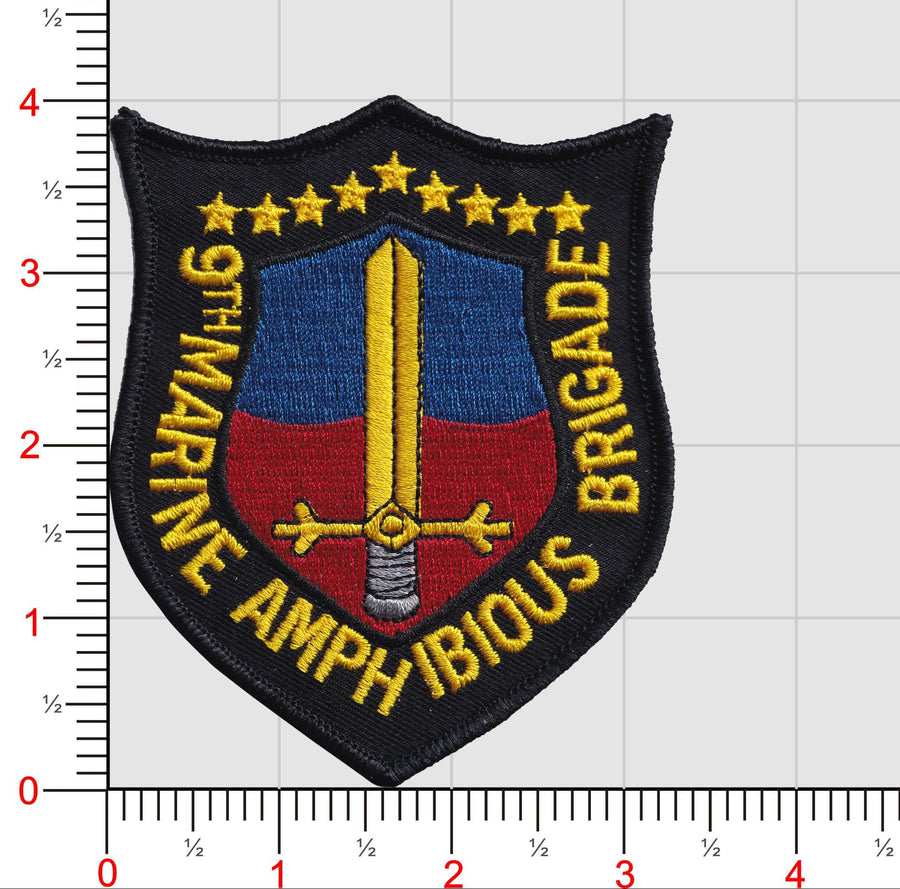 Officially Licensed USMC 9th Marine Amphibious Brigade MAB Patch